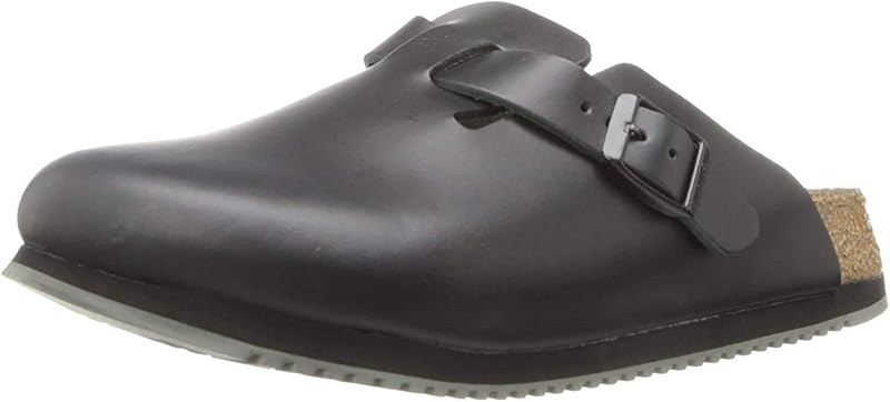 Birkenstock Leather Boston Canberra Clogs