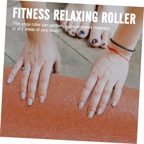 Yoga Muscle Roller Foam Column 30x15cm Epp Material Orange Muscle Release Massager para Fitness, Masaje de Espalda y Cuerpo, Pilates y Deportes miniatura 3
