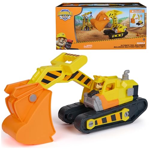 PAW Patrol Camion bouteur Rubble outil figurine 3 ans+