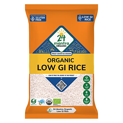 24 Mantra Organic Low G.I Rice 2 Kg | Diet & Diabetic Friendly | Certified Low Sugar Rice | Certified Organic & Naturally Gluten-Free (B0BX3YBM5V) Amazon Price History, Amazon Price Tracker