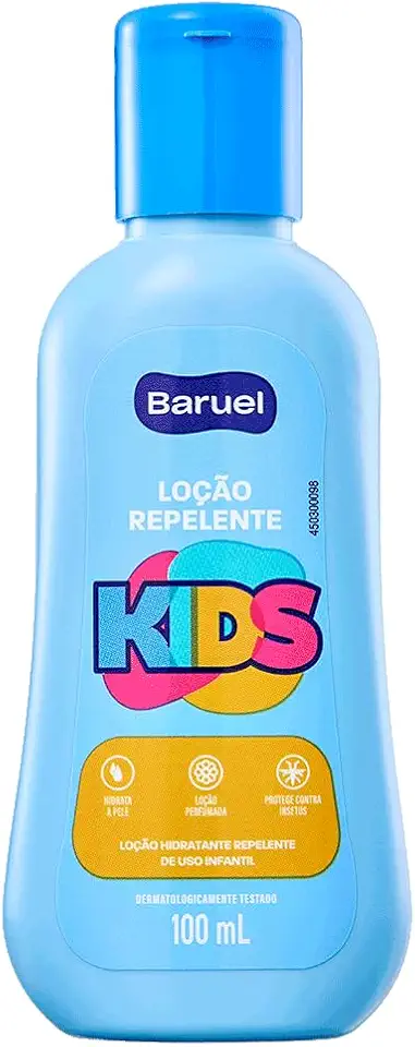 Loção Repelente Infantil contra Mosquitos Baruel Kids 100ml