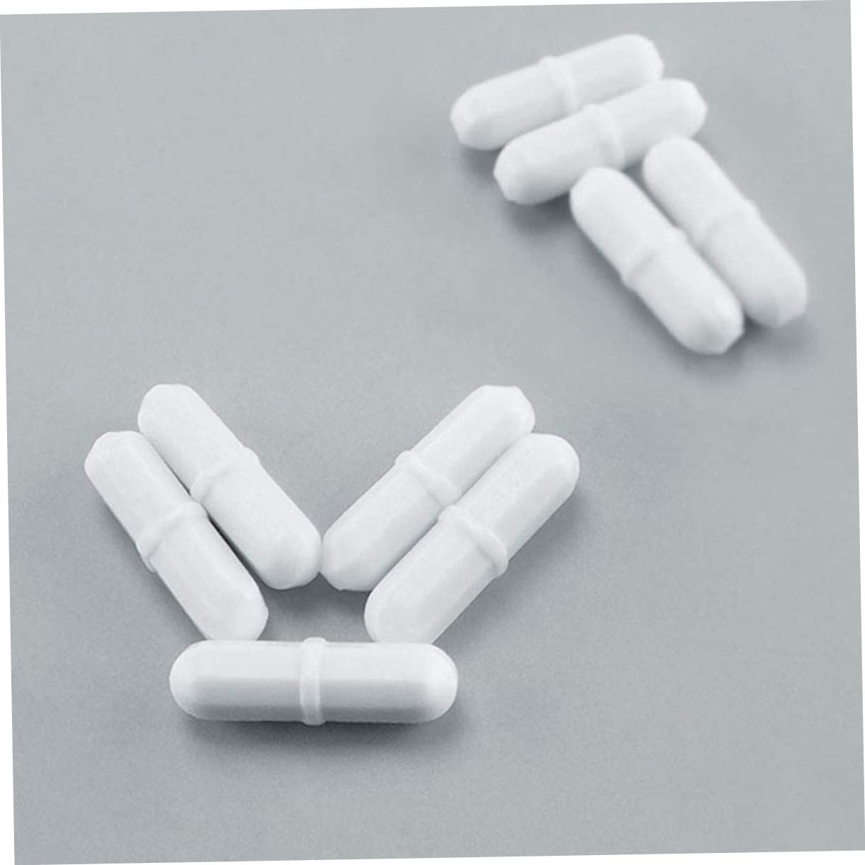 TOPBATHY 7 Pièces Barres de Mélange Magnétique Ptfe Agitateur Corrosion pour Laboratoire Accessoires de Mélange pour Flacons et Récipients