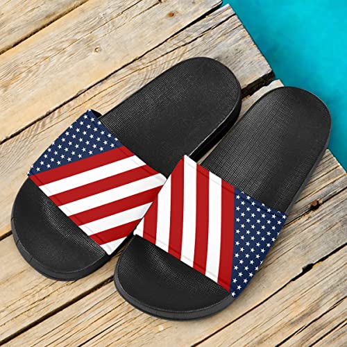 Howilath Novelty Patten Slippers for Women Men, Non-Slip Single Band Slide Sandals Open Toe Soft Sole Flat Sandals3