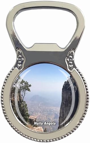 Huila Angola Fridge Magnet Bottle Opener Tourist Souvenir Gift Collection Refrigerator Magnetic Sticker
