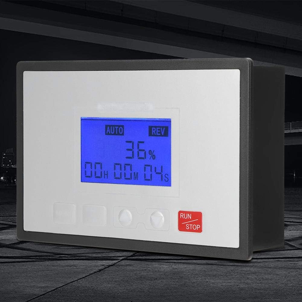 60A 10-55 V DC Brush Motor Speed Controller Display LCD Slow Run/Stop Timer reversibile Circuito di controllo