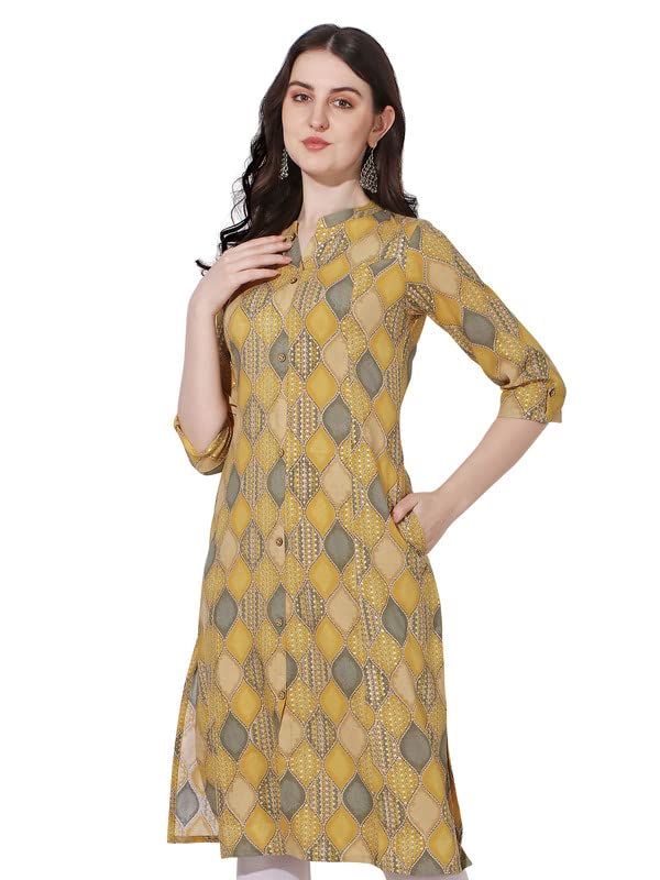 Image of MIRCHI FASHION Women's Straight Fit Paisley Printed And Embellished Kurta Set with Dupatta and Trouser