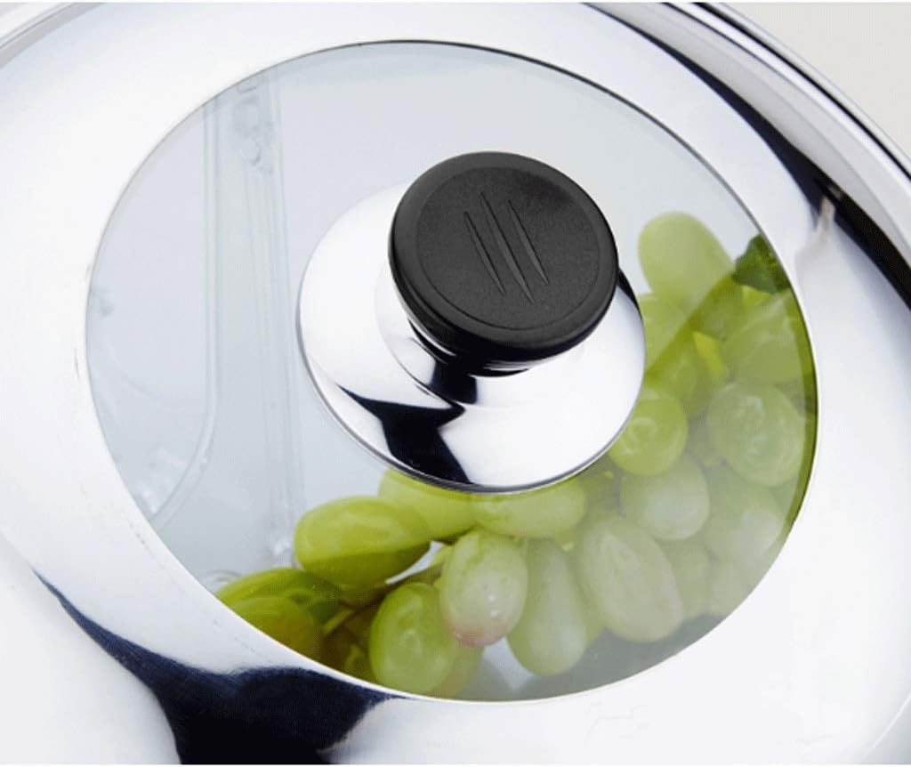 Stainless steel pot cover, steam exhaust hole design, heat insulation and scalding prevention, and safety
