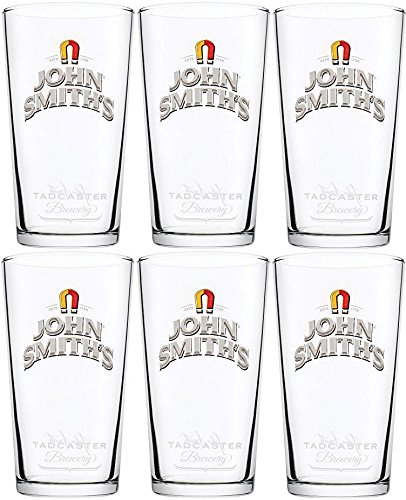 6 x John Smith de vasos de cerveza CE marcado (6)