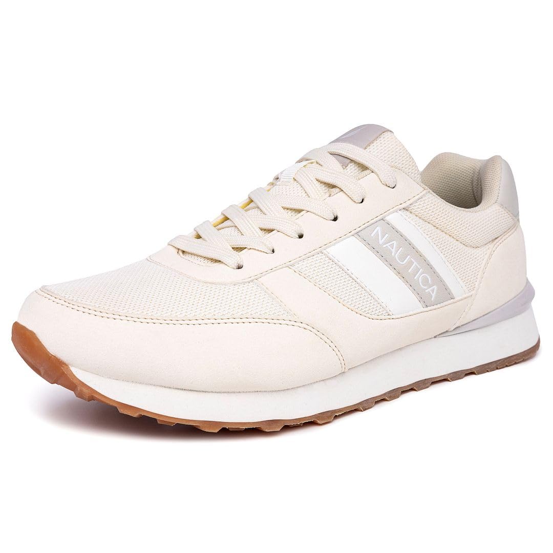 Nautica Men's Casual Lace-Up Fashion Sneakers Oxford Comfortable Walking Shoe