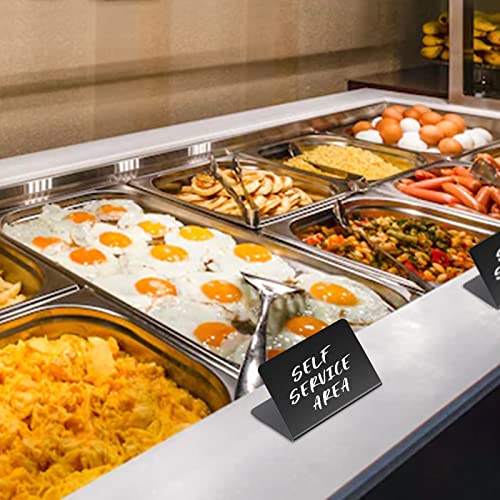 12 pack 434x334mini chalkboard signs for chalk sign for food - party - buffet - table sign chalkboard - wedding - bakery - small