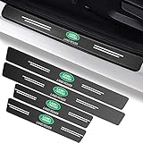 Premium-Materialien: Unsere Kratzpolsterabdeckungen bestehen aus Premium-Kohlefaser, die für eine höhere Haltbarkeit und ein besseres Aussehen steht. Verhindert, dass Ihre Autotürplatte den Original-Autolack abnutzt und zerkratzt. Auf der anderen Seite wird ein starker Klebstoff verwendet. Kein Gummi bleibt auch nach längerem Gebrauch erhalten.