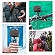 FiTSTILL Graue PU-Mini-Tragetasche fürGo Pro Hero 13/12/11/10/9/8/7/(2018)/6/5, Hartschale, Reise-Aufbewahrungstasche für DJI Osmo Action 5 pro/4/3/2/1und mehr