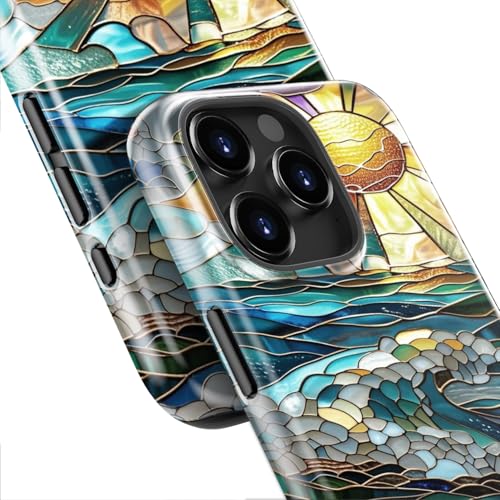 Coque iPhone 14 Pro fleur sauvage Goodon double couche silicone antichoc