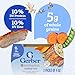 Gerber Baby Food 2nd Foods, Dinner, Turkey & Rice Puree, 4 Ounce Tubs (Pack of 8)