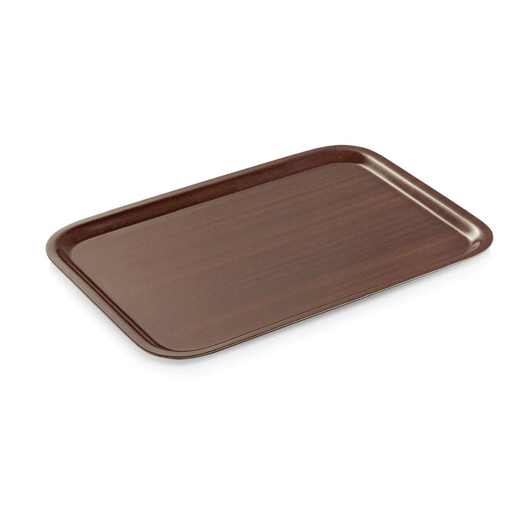 WAS 9000 600 Melaminbeschichtetes Pressholz Tablett, Rechteckig, 60 cm x 45,0 cm