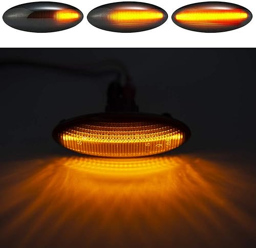 Miniatura 6 de NSLUMO Luces de marcador de guardabarros delanteros LED dinámicos de repuesto para To-yota RAV4 Corolla Auris Yaris OEM Fit Turn Signal Repeater