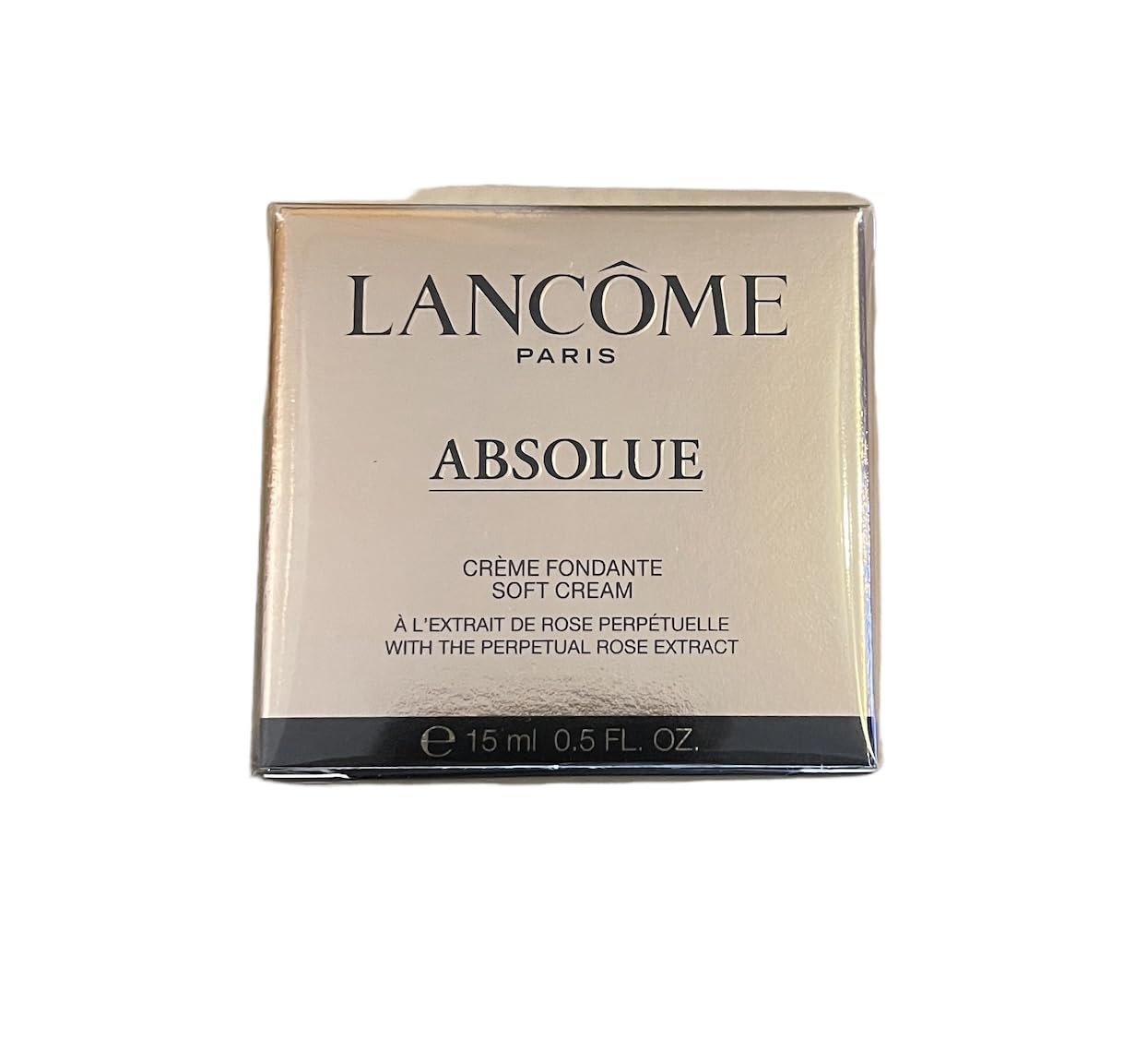 Lancom's Moisturising Cream Absolue SOFT Cream wIth Perpetual Rose Extracts 15ml TRAVEL SIZE