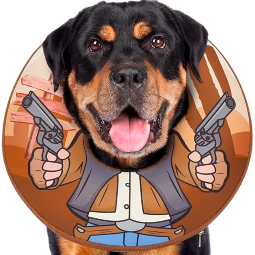 BARKLESS Soft Dog Donut Collar for Post-Surgery Licking