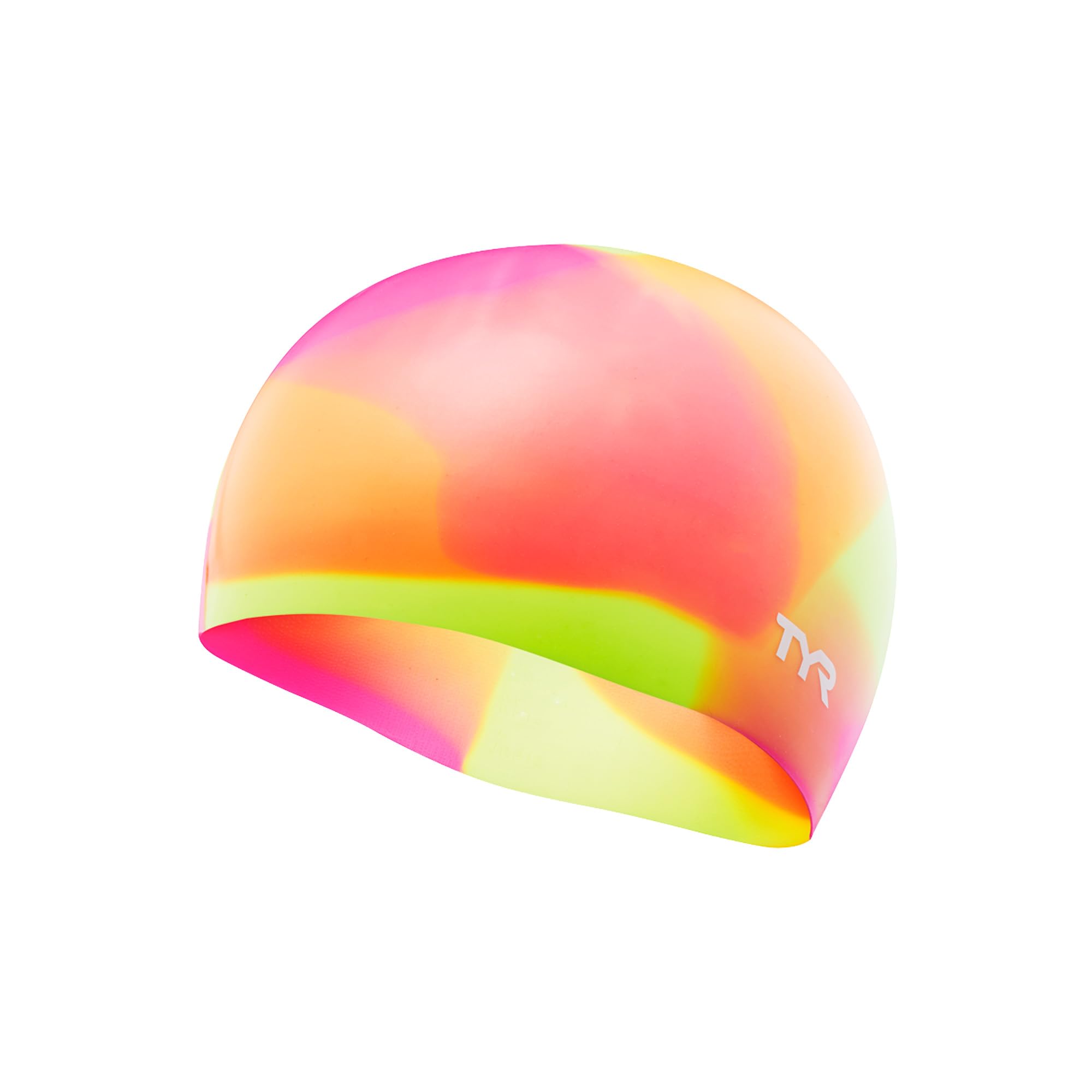 TYR Youth Wrinkle Free Silicone Swim Cap for Drag Reduction and Hair Protection