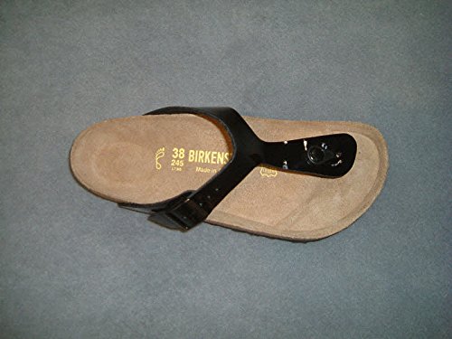 Image of Birkenstock Schuhe Gizeh Birko-Flor Normal, Black, 42