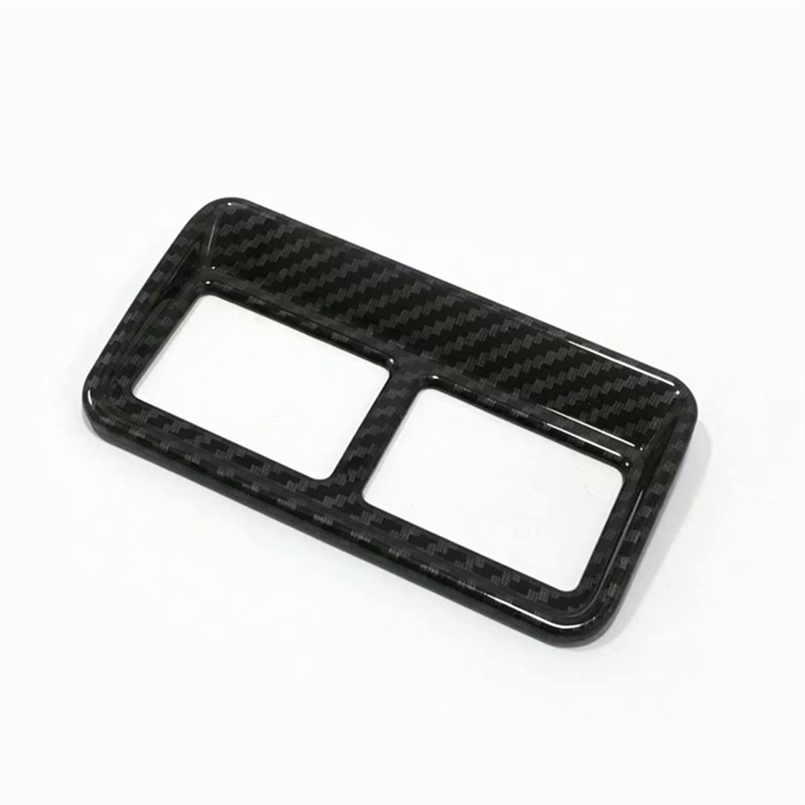 Cubierta de botón de interruptor de faros Jaguar F-PACE soluciona desgaste fibra de carbono 6