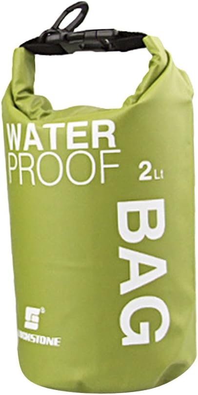 Waterproof Bag for Camping - Boating - Kayaking - Fishing - Rafting - Canoeing, green