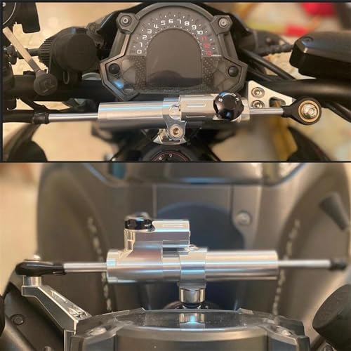 Support amortisseur direction moto Z800 kit CNC idéal pour route et circuit