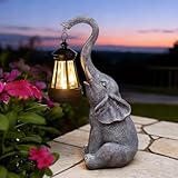 Goodeco Elephant Statue for Garden Decor with Gift...