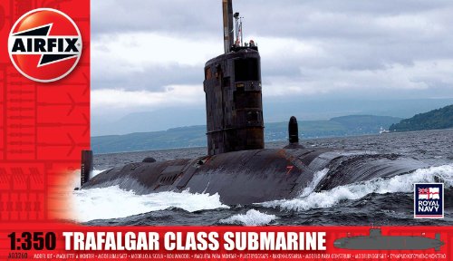 Airfix Trafalgar Class Submarine Warship - Kit per...