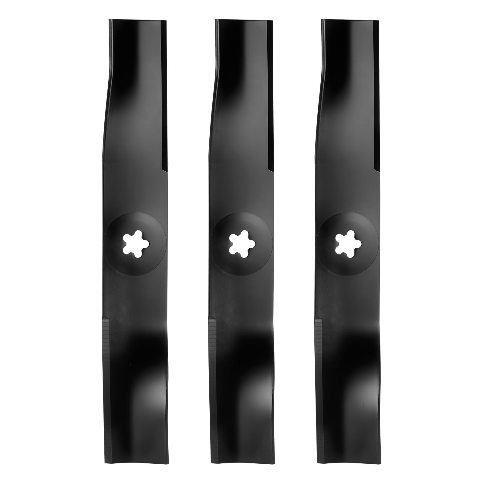 Cuchilla de acolchado para Poulan Husqvarna 532173921, 532180055, 539110512, Craftsman 917532173921, AYP 173921, 532173921, cubierta de 48 pulgadas 2748GLS YTH2148 Paquete de 3