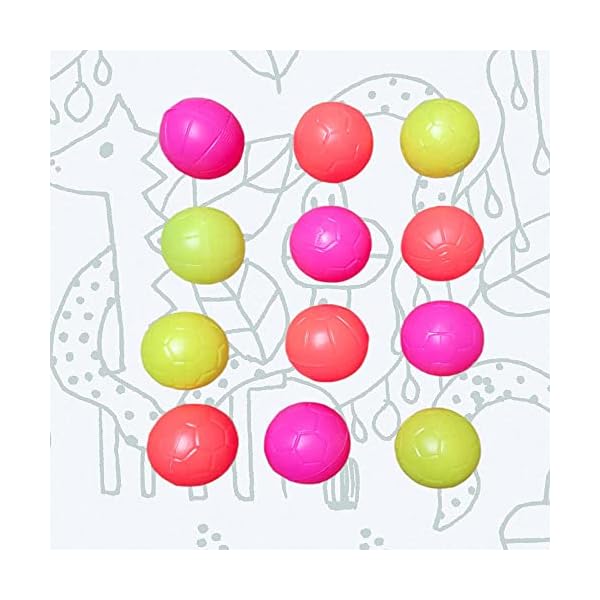 Cricket Plastic Ball 25 grm Enjoy Durable Plastic Ball Multicolor Pack of 3 - Image 3