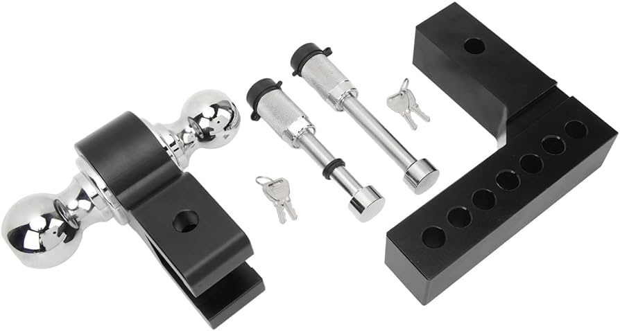 Amazon.co.jp: レシーバーヒッチボールマウント 調整可能 トレーラー