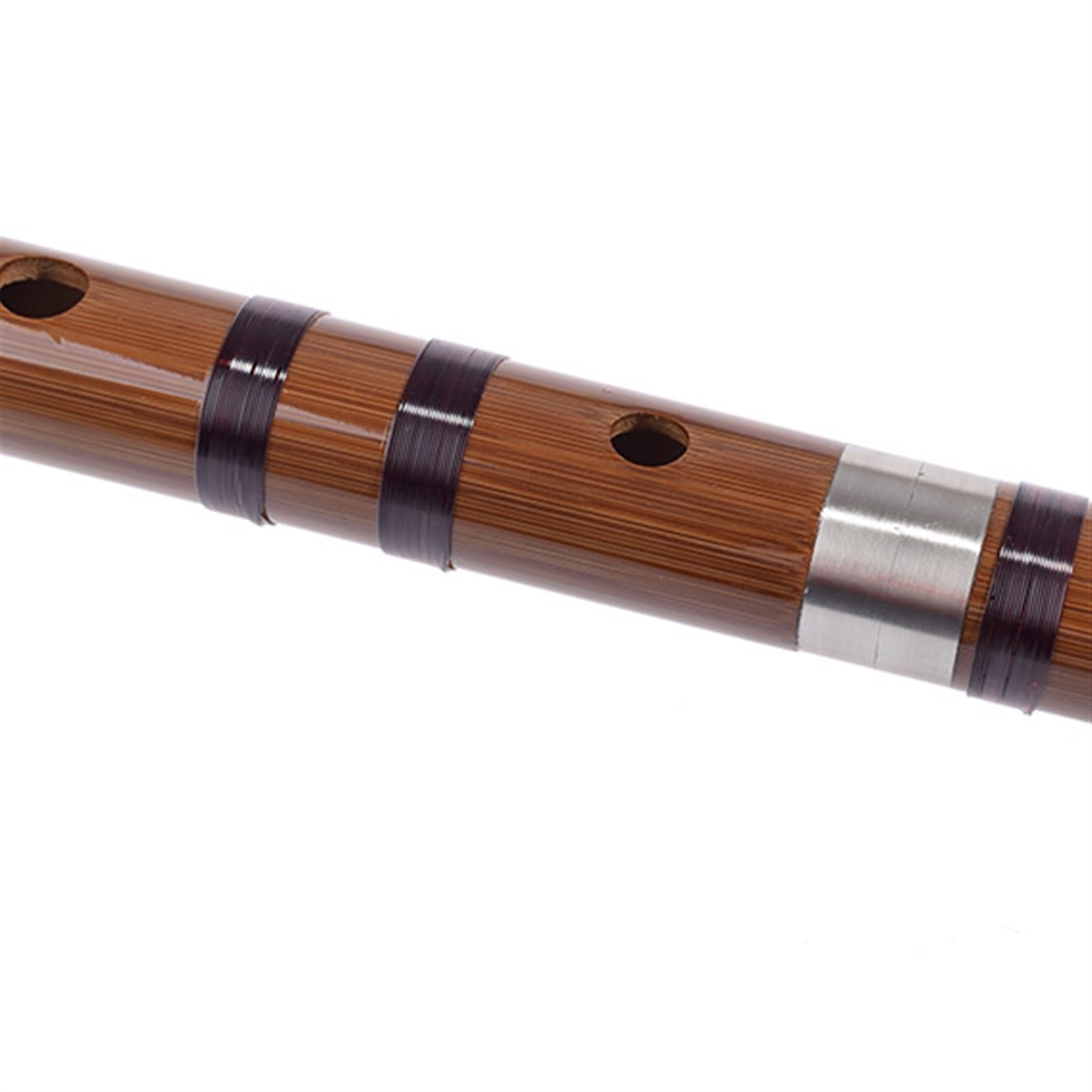Bambus National Blasinstrument Bitter Bamboo Zweiteilige Flöte Mit Nylonschnurflöte(D Key)