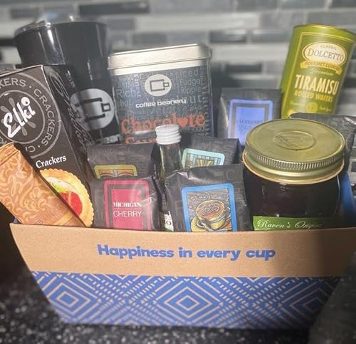 Coffee Beanery 2590218 Gourmet Favorites | Coffee, Tea & Gourmet Snacks Gift Basket thumb #3