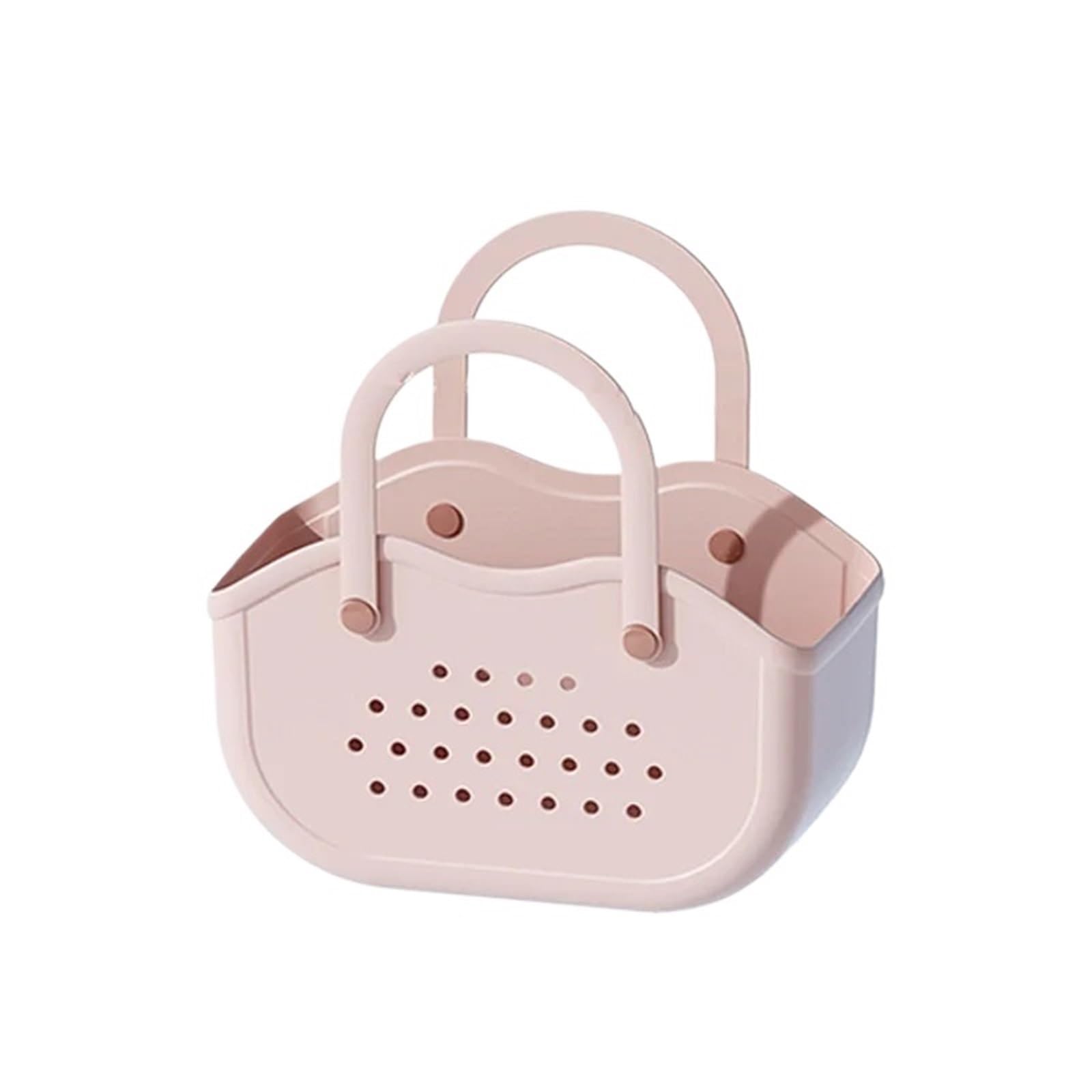 Shower caddy portable Portable Bath Basket Can Be Leachable Shopping