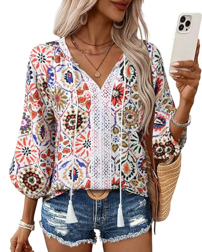Gaharu Tunic Tops to Wear with Leggings: Bohemian...