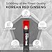 JUNG KWAN JANG Korean Red Ginseng Extract Everytime 3000mg | Sugar Free Energy Supplement, Ginseng Tea, Ginseng Supplement, Korean Food | Energy Boost, Stamina | 10 Count