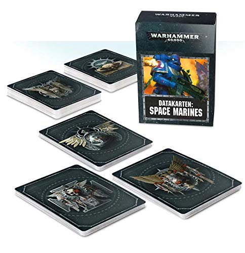 Preisvergleich Produktbild Unbekannt Warhammer 40.000 Datakarten: Space Marines