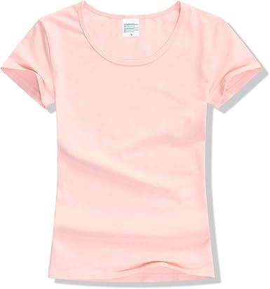 Amazon.com: Twinkle UU Sweaters 15 Color S-2XL camiseta lisa de algodón  para mujer camiseta de manga corta : Ropa, Zapatos y Joyería