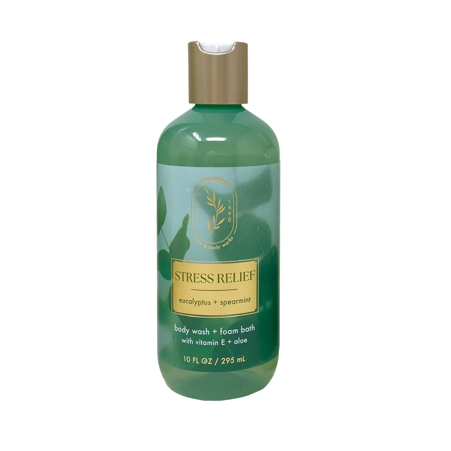 Bath & Body Works Aromatherapy Stress Relief Eucalyptus Spearmint - Luxe Bath, Body Wash + Foam Bath And Moisturizing Body Lotion - with a Fresh Forest Bar Soap - Image 4