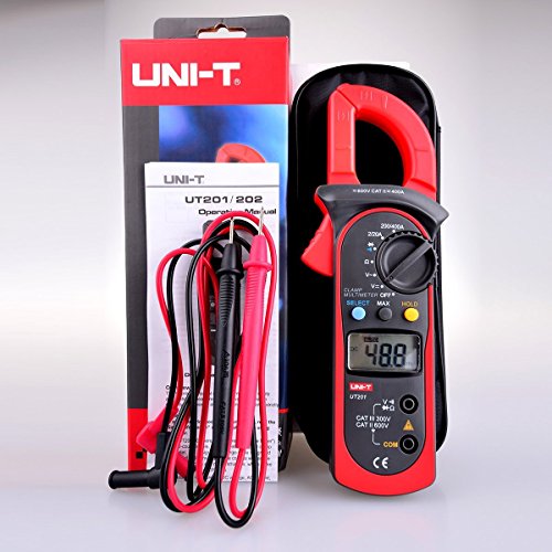 Image of UNI-T UT201+ 400A Digital Clamp Meter 4000 Counts Multimeter auto Range True RMS clamp Meter DC Current Meter By Skyking 