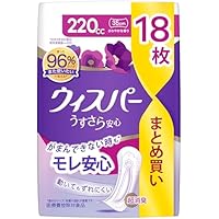 ウィスパー うすさら安心 尿漏れパッド 女性用