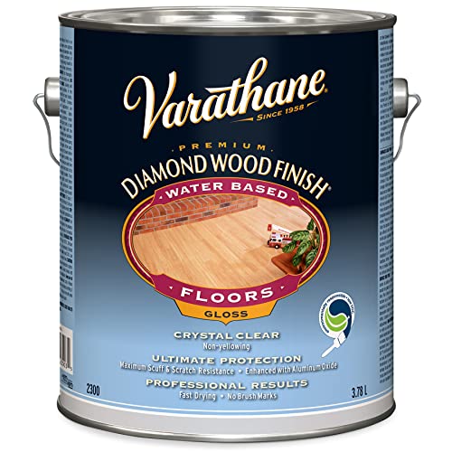 RUST-OLEUM 230031 Varathane Gallon Gloss Waterborne Diamond...
