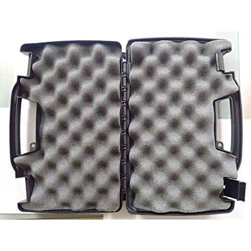 Plano Protector Series Single Pistol Case, Small, Black, Hunting Gun Case With Padlock Tabs And Foam Padding, Hard Plastic Pistol Case #TOP2
