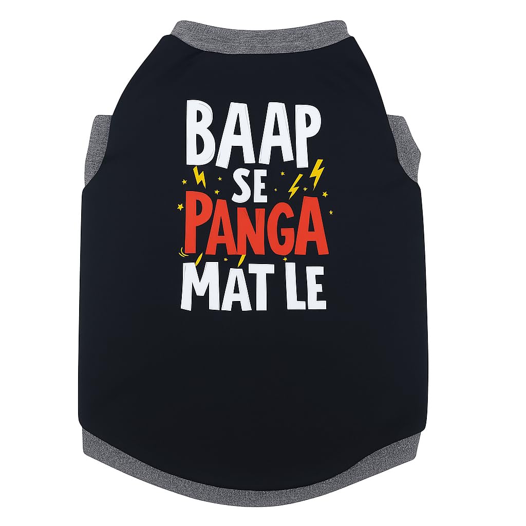 Lulala Dog Shirts Pet Printed Clothes with Funny Letters Winter Pet T Shirts Cool Puppy Breathable Dog Outfits Soft Sweatshirt Dogs and Cats