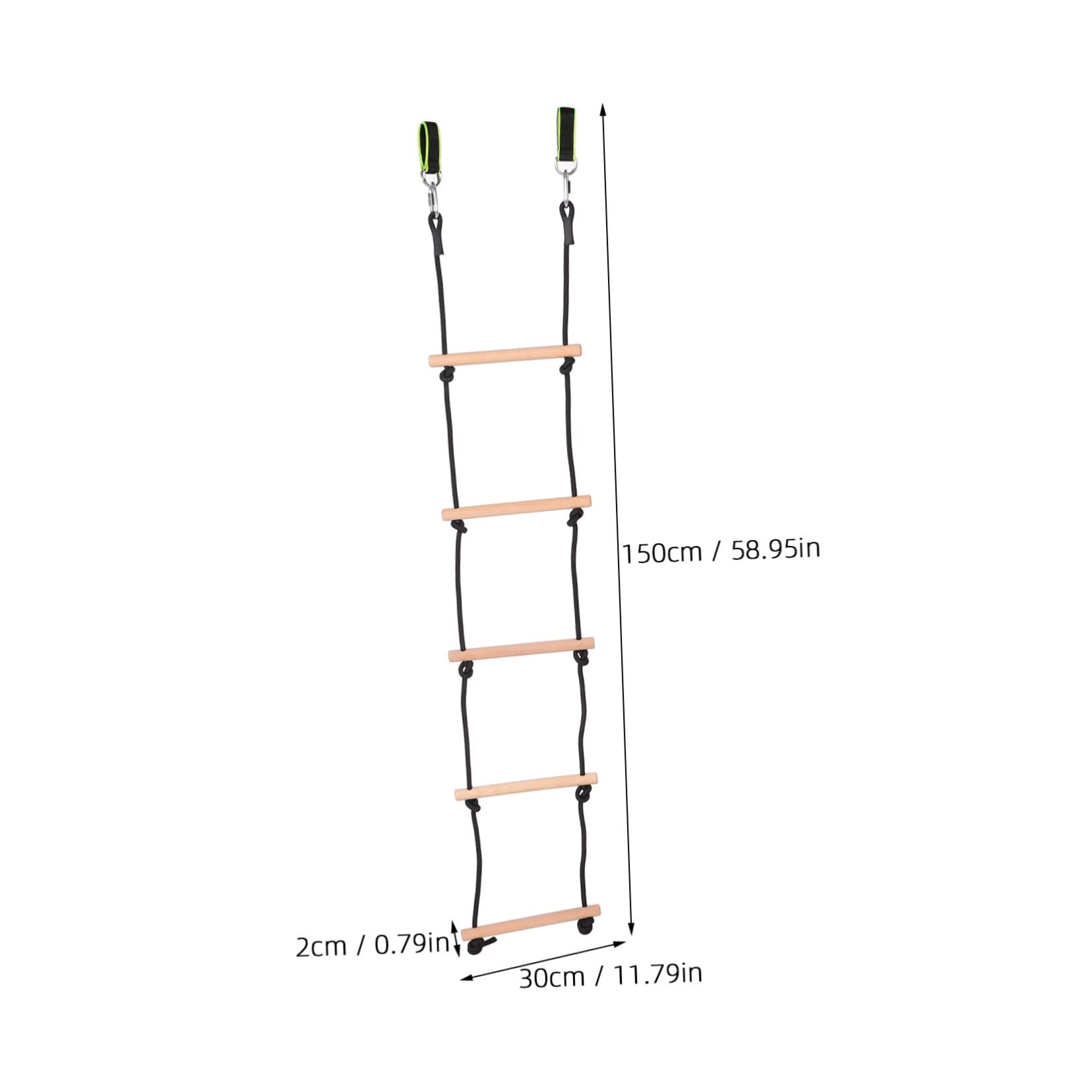 ibasenice Outdoor Playset Boys and Girls Climbing Ladder 1 Set Rope Ladders for Treehouse Playground