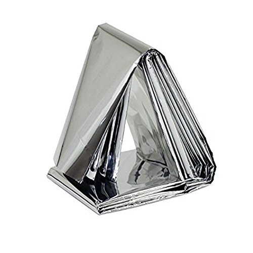 Preisvergleich Produktbild iTemer Rettungsfolie Notfalldecke Rettungsdecken Wärmedecke Schutzdecken Erste- Hilfe- Decke Silber, 210 x 130cm 1 Stück