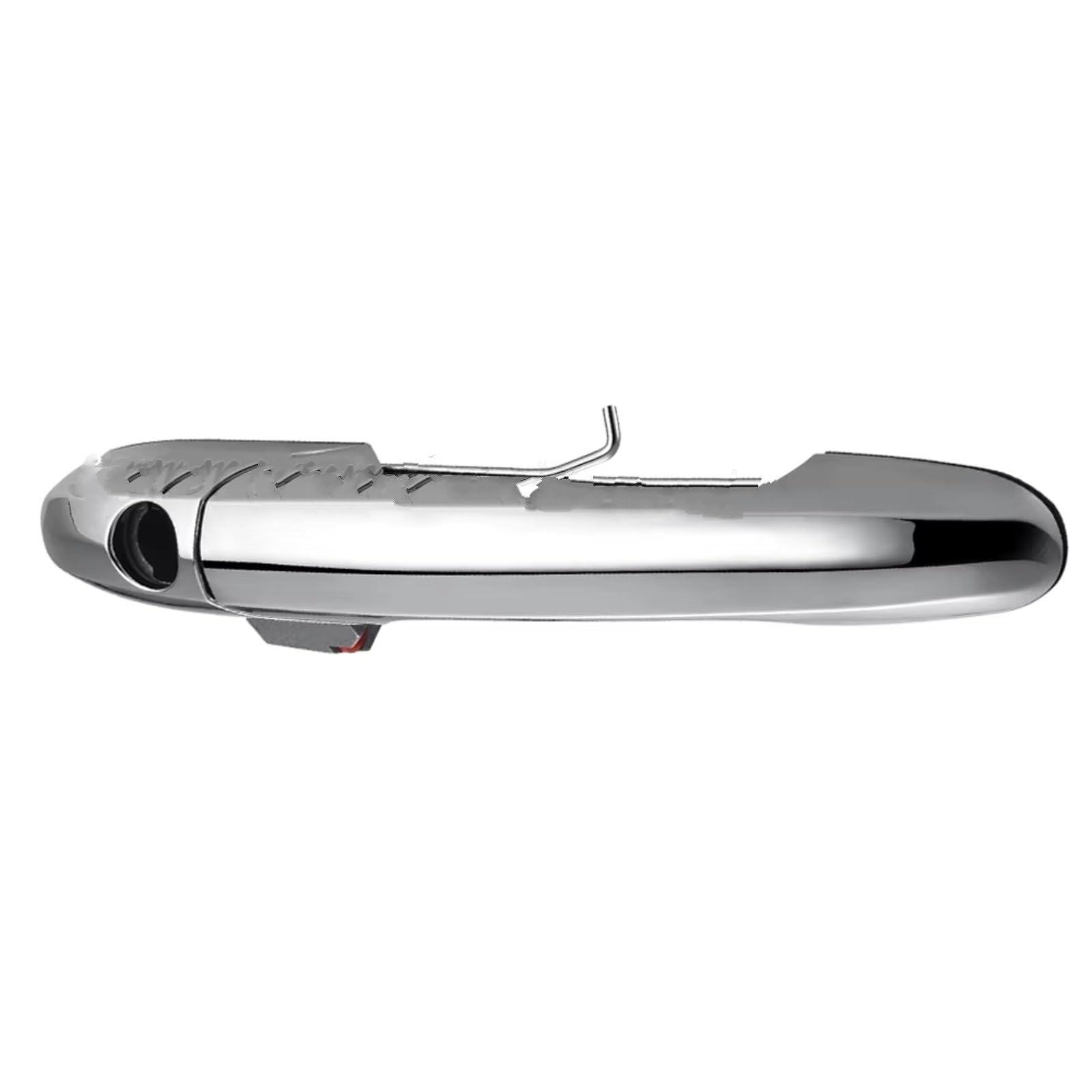 Iukmr Left For Fiat 500 2012-2018 Front Exterior Door Handle Cover Right Chrome 68069942Ac 68069943Ac Car Outer Door Handle(Left)