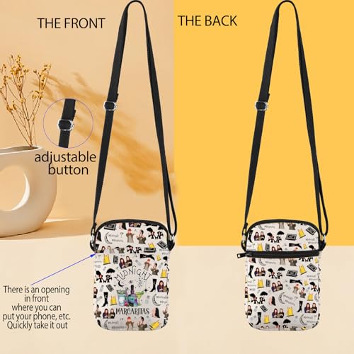 JYTAPP Midnight Margaritas Crossbody Bag Margarita Lover Gift Sisters Apothecary Magic Witches Gifts Witchy Bag2