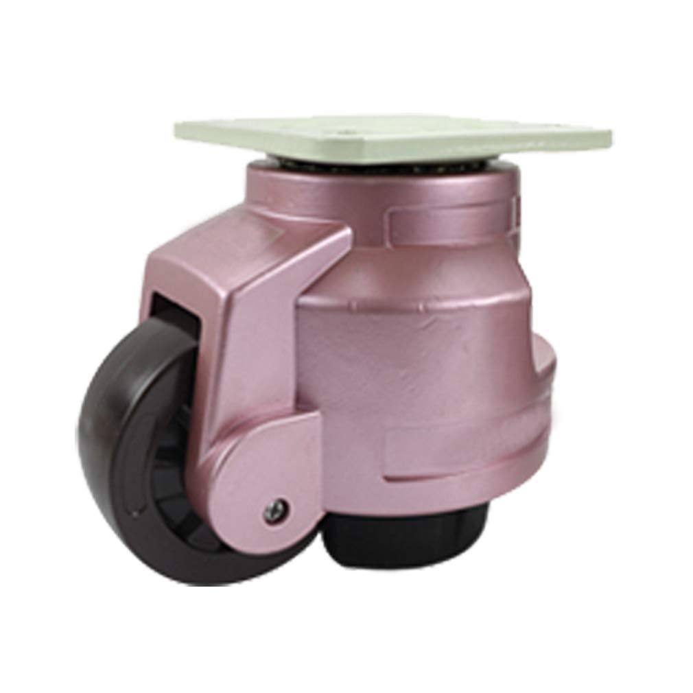 Uniwersalne kółko obrotowe Fuma, wsparcie regulacji poziomej, ciężka maszyna, regulowane obrotowe koła przemysłowe z płytą górną (40 mm, 50 mm, 60 mm, 75 mm)